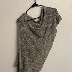 Trendy Knit Drape Top